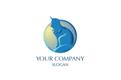 Modern Cat Logo
