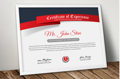 Corporate Certificate Word Template