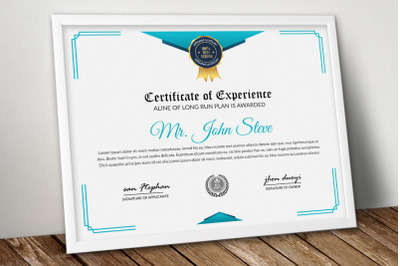 Creative Certificate Word Template