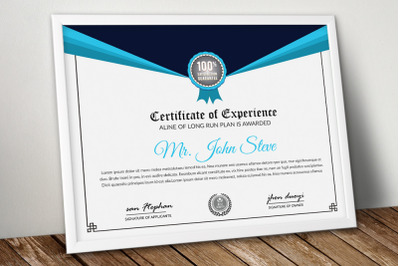 Creative Certificate Word Template