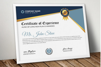 Certificate Word Template