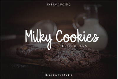 Milky Cookies Typeface