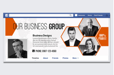 Corporate Facebook Timeline Cover