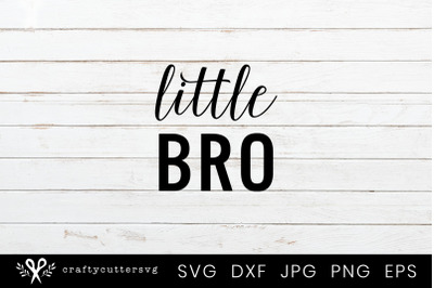 Little bro Svg Cut File Family Clipart