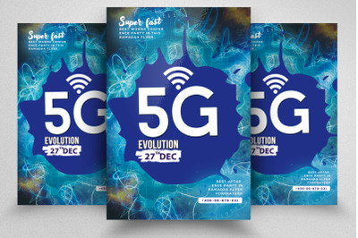 5g Internet Flyer Template