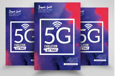 5g Internet Flyer Template