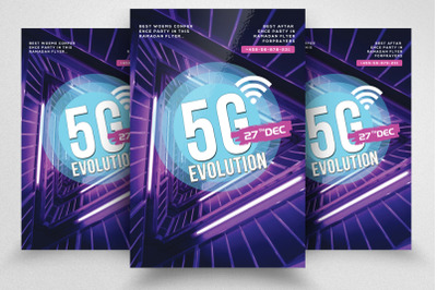 5G Evolution Flyer Template