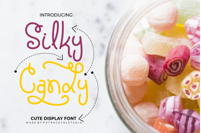 Silky Candy - Cute Sweet Font