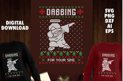 Dabbing Jesus Transparent SVG