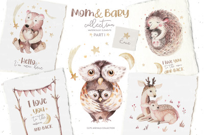 Baby &amp; Mom cute collection