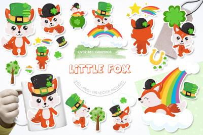 Little Fox graphic and illustrations