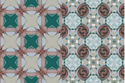 Ornate Multi Colored Seamless Pattern Pack