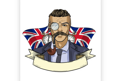 9 Sketch british man