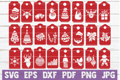 Christmas Tags Bundle | SVG Cut Files