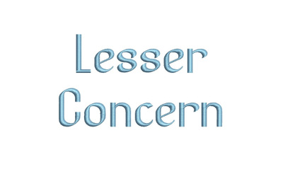 Lesser Concern 15 sizes embroidery font (RLA)