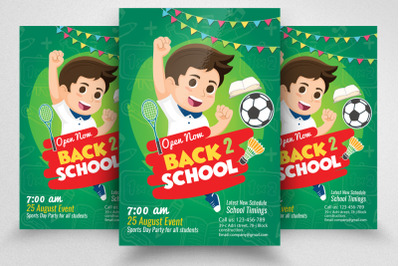 Back To School Flyer Template