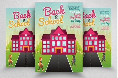 Back To School Flyer Template