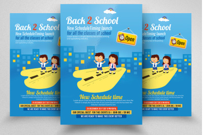 Back To School Flyer Template