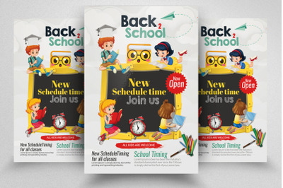 Back To School Flyer Template