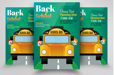 Back To School Flyer Template