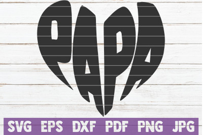 Papa SVG Cut File