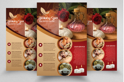 beauty spa Center Flyer