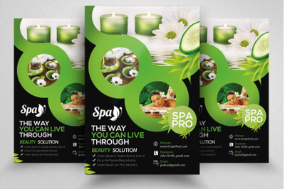 Beauty Spa Flyer Template