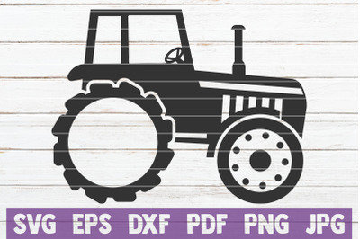 Tractor Monogram SVG Cut File