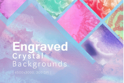 Engraved Crystal Backgrounds