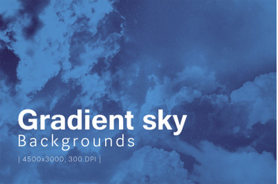 Gradient Sky Backgrounds
