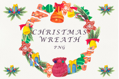 Christmas wreath, holiday wreath