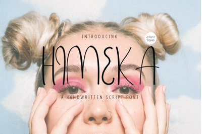 Himeka - A Hnadwritten Font