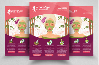 beauty spa Center Flyer