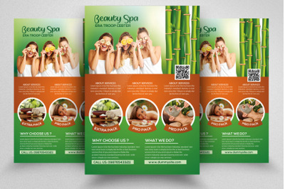 beauty spa Center Flyer