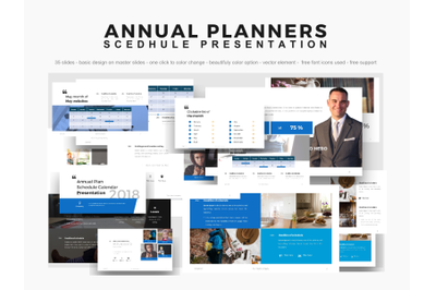 Company annual planner presentation