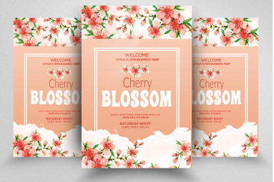 Cherry Blossom Flyer / Poster