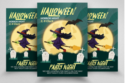 Halloween Night Flyer Template