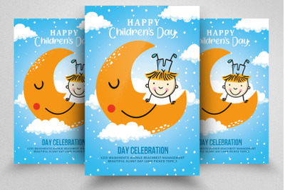 International Children Day Flyer Template