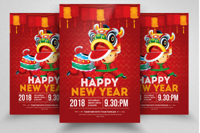 Chinese New Year Flyer