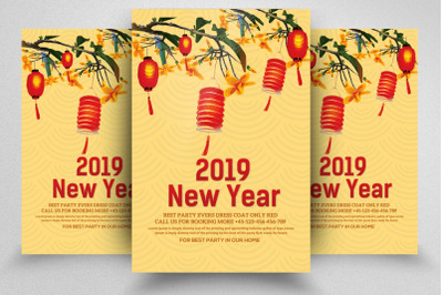 Chinese Happy New Year Flyer