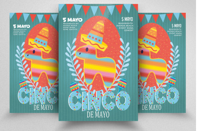 Cinco De Mayo Flyer Template