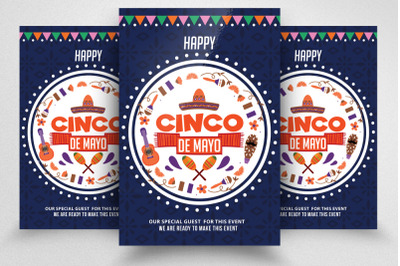 Cinco De Mayo Flyer Template