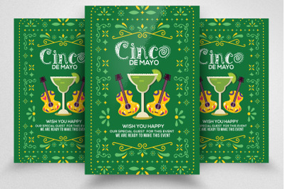 Cinco De Mayo Flyer Template