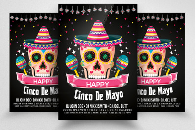 Cinco De Mayo Flyer Template