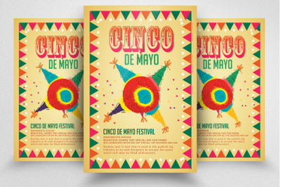 Cinco De Mayo Flyer Template