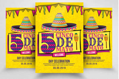 Cinco De Mayo Flyer Template