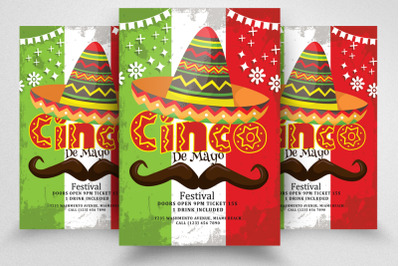 Cinco De Mayo Flyer Template