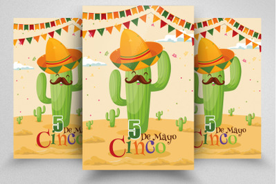 Cinco De Mayo Flyer Template