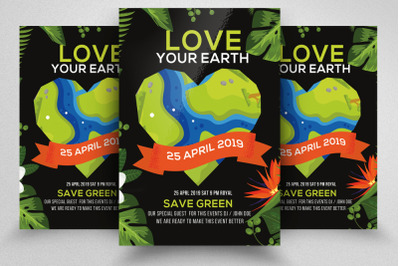 Love Your Earth &2F; Eart Day Flyer