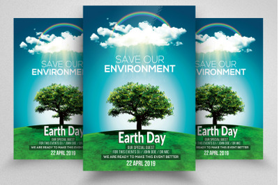 Save Our Environment &2F; Earth Day Flyer